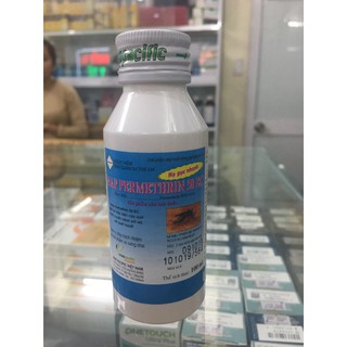 THUỐC DIỆT MUỖI, CÔN TRÙNG PERMETHRIN 50EC 100ML