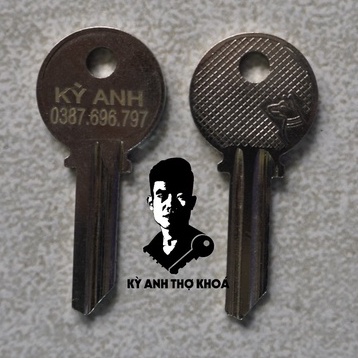 Phôi chìa khoá Việt Tiệp 1466/52, 1466/63 , cầu 10 cầu 8, tay nắm tròn,tay gạt