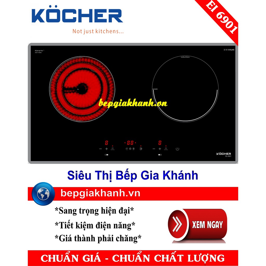 Bếp điện từ Kocher Ei-6901