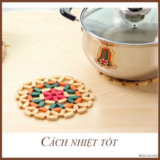 Miếng lót nồi, miếng lót nồi bằng tre