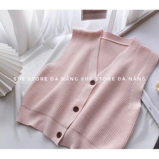 Áo gile ulzzang/ Áo gile len
