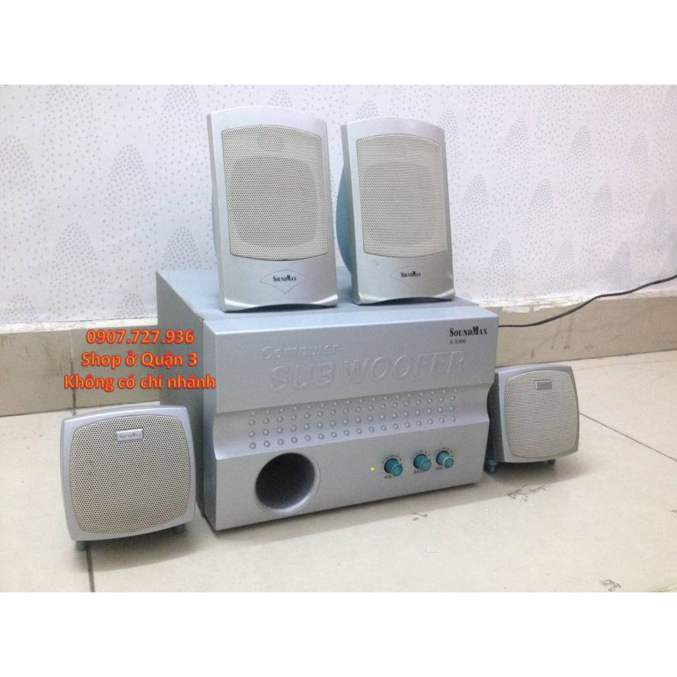 Loa Soundmax A5000 4.1  TẶNG DÂY AV 3.5