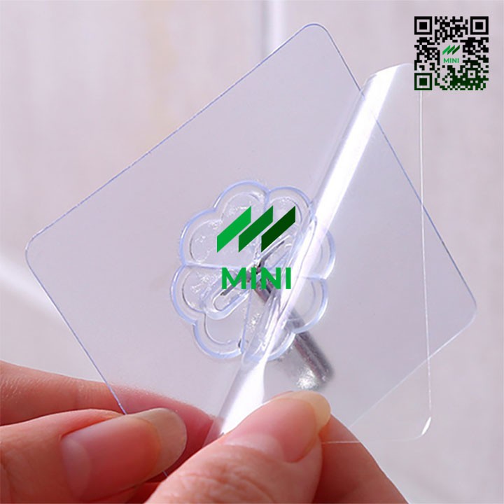 Móc dán tường trong suốt siêu dính