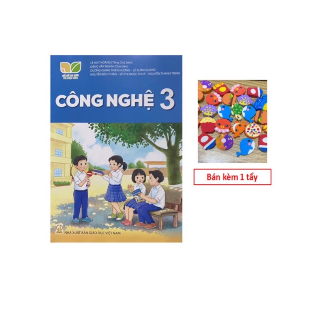 Sách - Công nghệ 3 ( Kết nối tri thức +  kèm bán 1 cuốn bé tập tô màu )