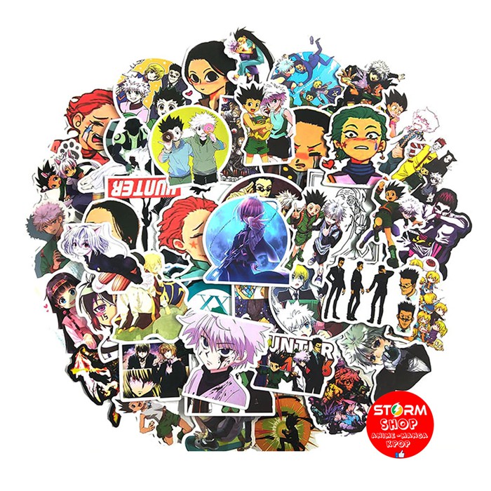 Sticker / Hình dán anime Hunter X Hunter