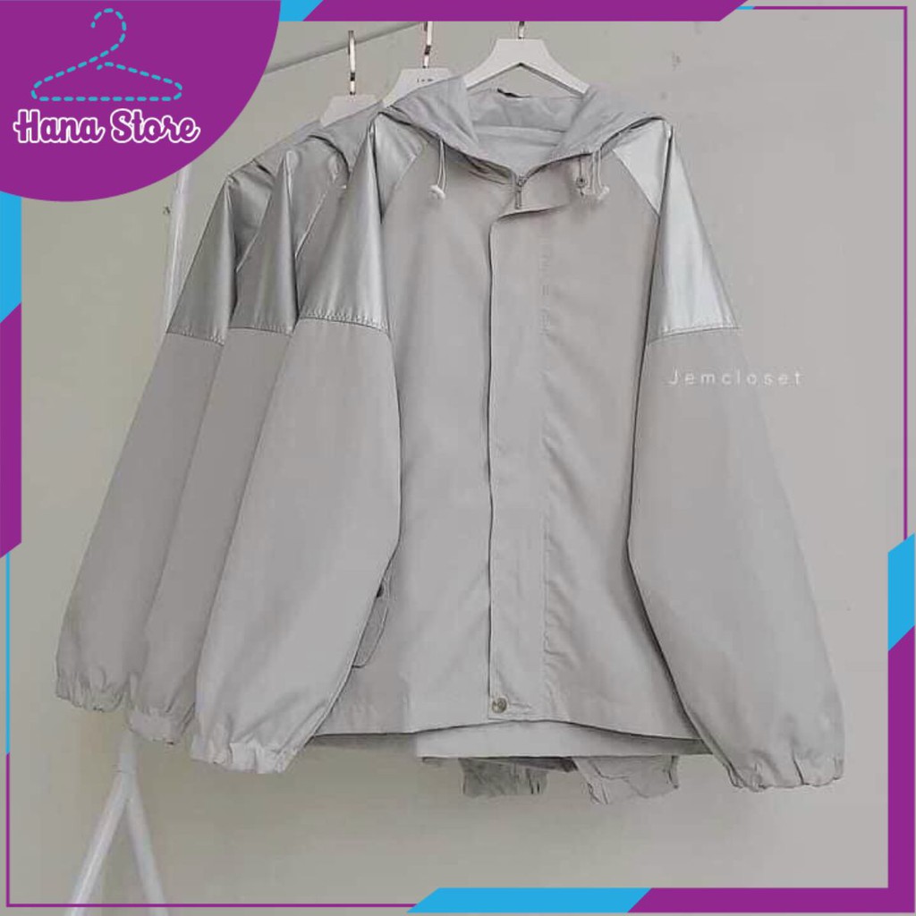 Áo khoác dù cao cấp phản quang hàng VNXK - CAM KẾT CHẤT LƯỢNG - HANA STORE