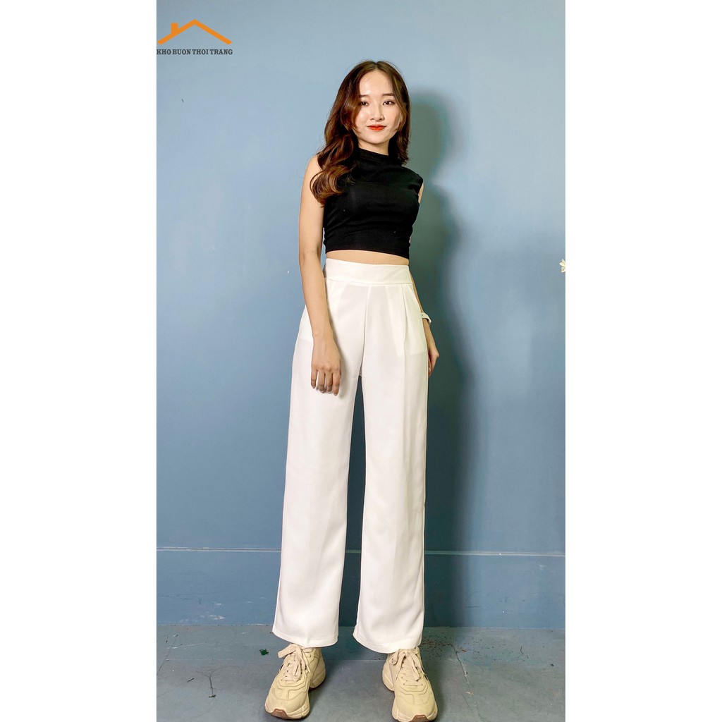 [Mã FAMAYWA giảm 10K đơn 50K] Áo ba lỗ cổ cao form croptop cho nàng cá tính | BigBuy360 - bigbuy360.vn