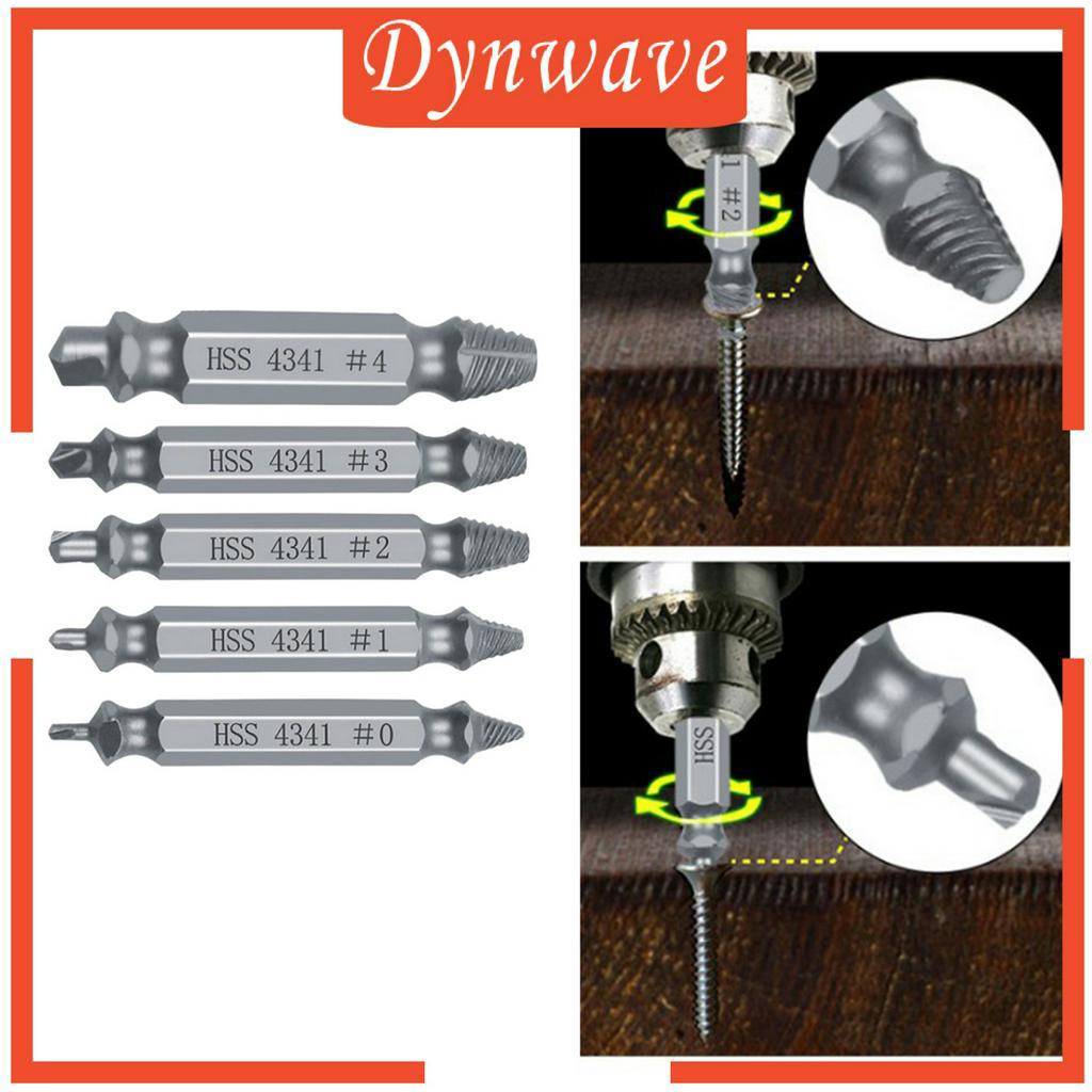 Bộ 5 mũi khoan tháo ốc vít bị hỏng chất lượng cao tiện dụng