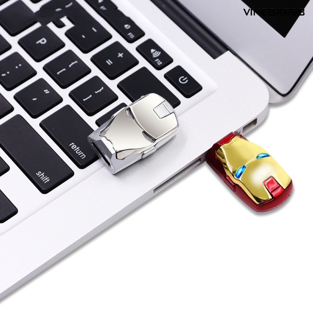 VINE-Iron Man 512GB 2TB USB 2.0 Flash Drive Disk Data Thumb Memory Stick