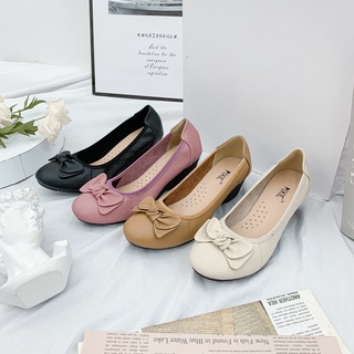 Giày Búp Bê Nữ Đế Xuồng 3cm Da Thật Pixie X461
