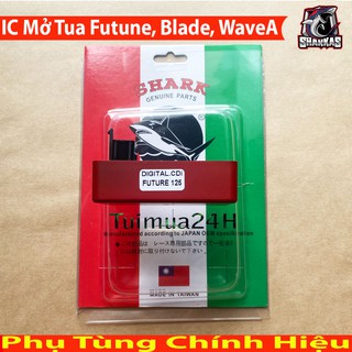 Ic shark mở tua honda wave a 110cc , future 125, fu neo, blade