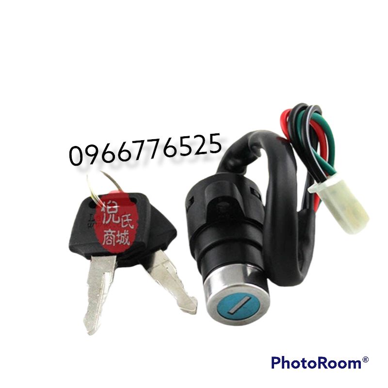Khóa điện tròn xe ba bánh xe ba gác