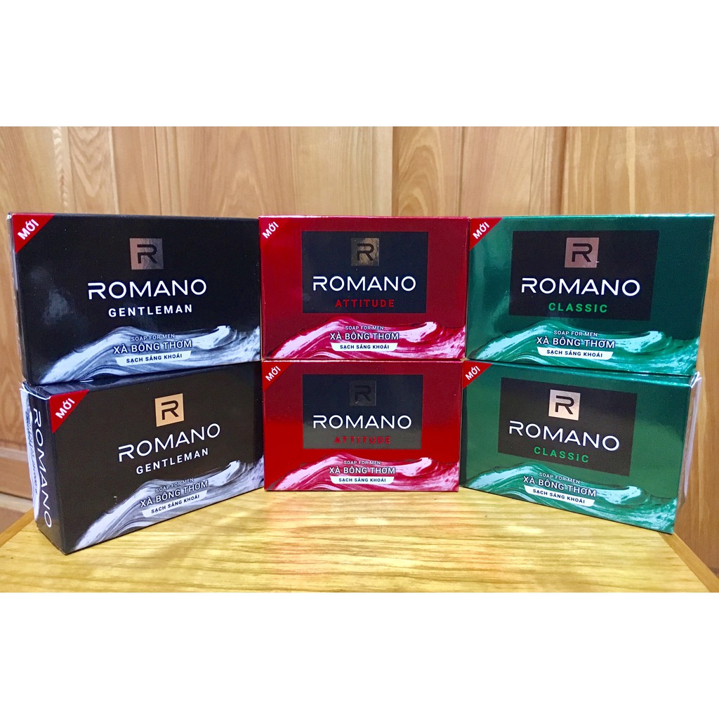 Xà bông tắm Romano sạch sảng khoái 90g