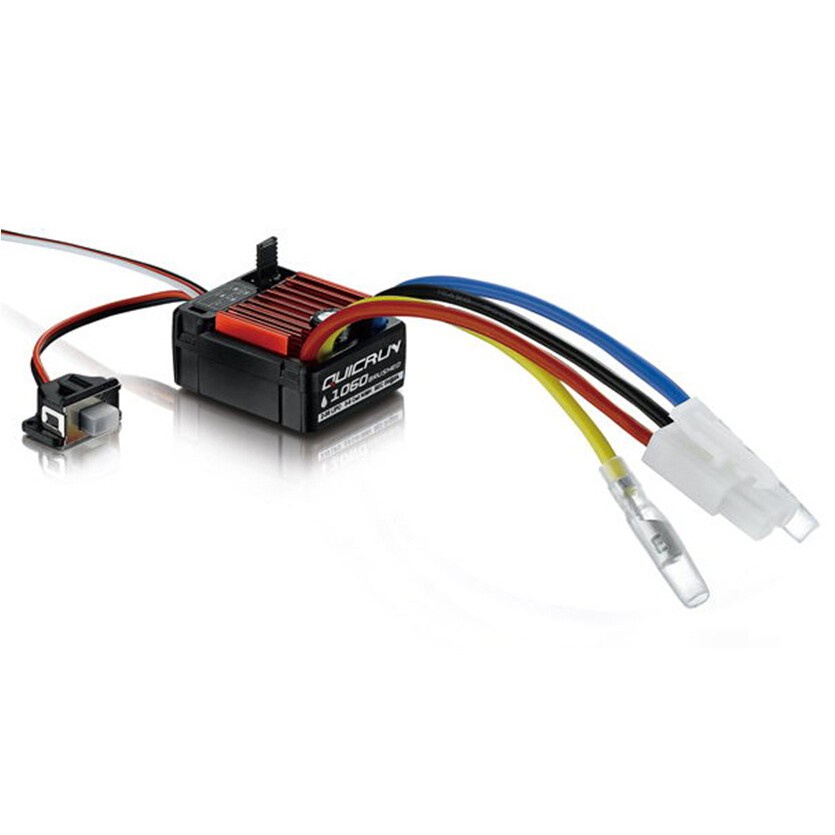 Bộ Điều Khiển Tốc Độ Động Cơ Chổi Than HobbyWing QuicRun 1060 60A ESC Cho Xe Hơi Điều Khiển Từ Xa Tỉ Lệ 1: 10