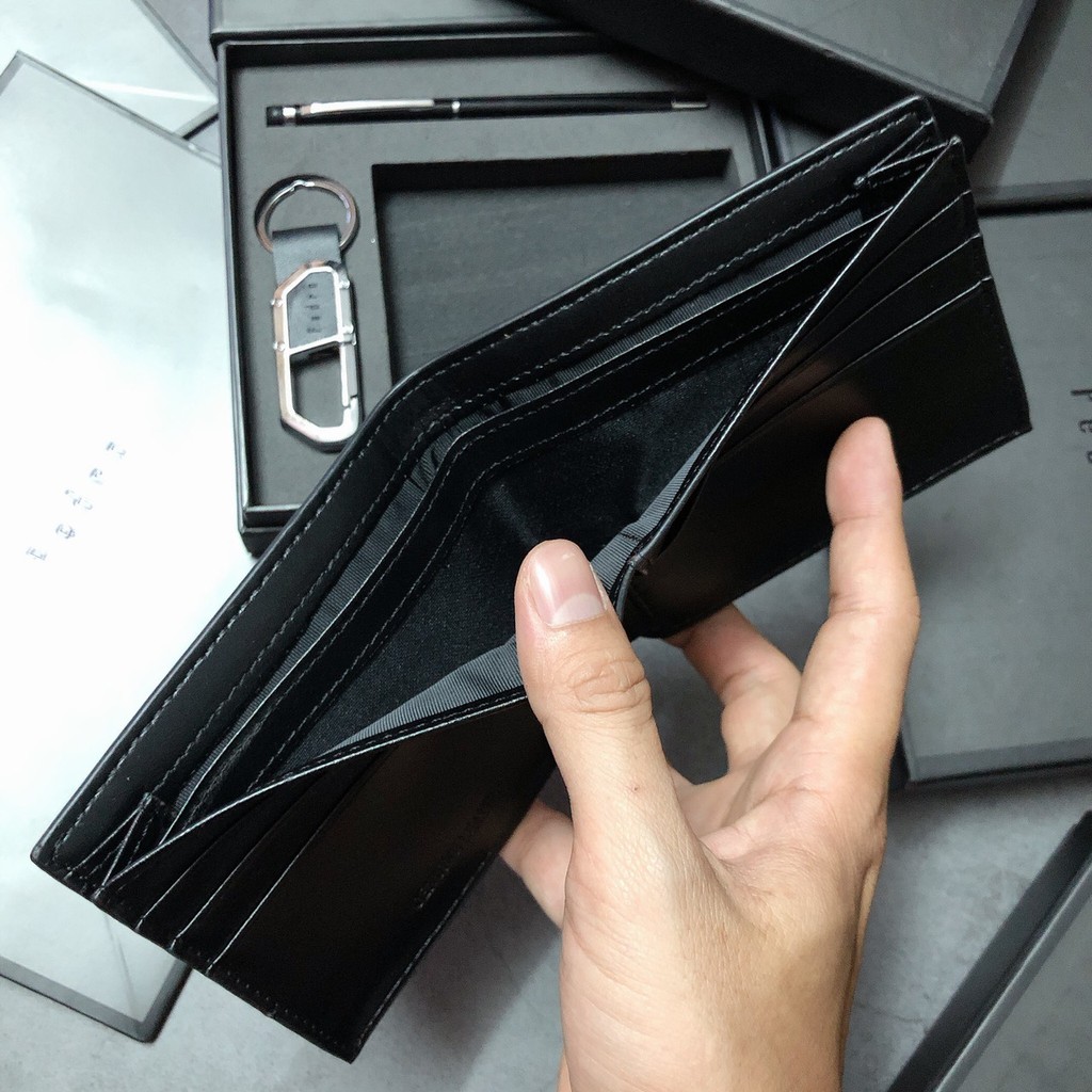 Ví nam Pedro xuất xịn kèm bút và khóa SP03