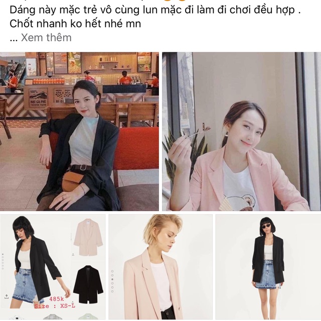 [Trả order] Áo blazer #485k | BigBuy360 - bigbuy360.vn