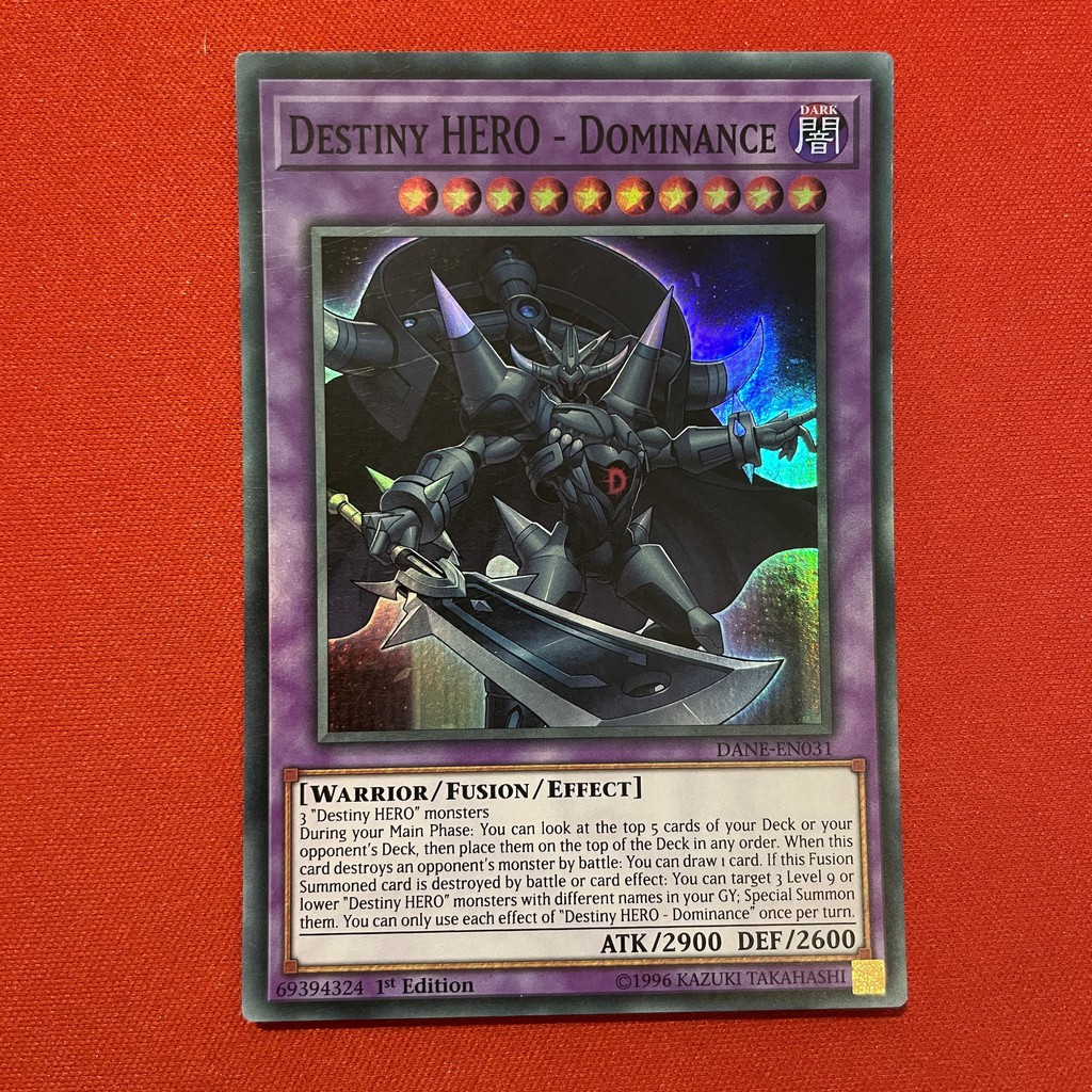 EN-JP]Thẻ Bài Yugioh Chính Hãng] Destiny HERO - Dominance