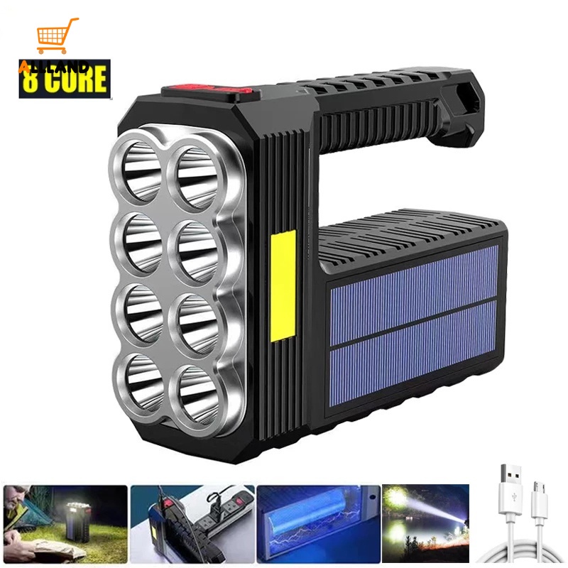Đèn LED Năng Lượng Mặt Trời Đa Năng Tiện Dụng Cho Hoạt Động Ngoài Trời