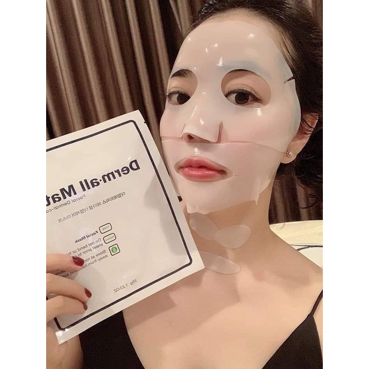 Mặt Nạ Derm All Matrix Facial Dermal-care Mask - Hộp 4 Miếng