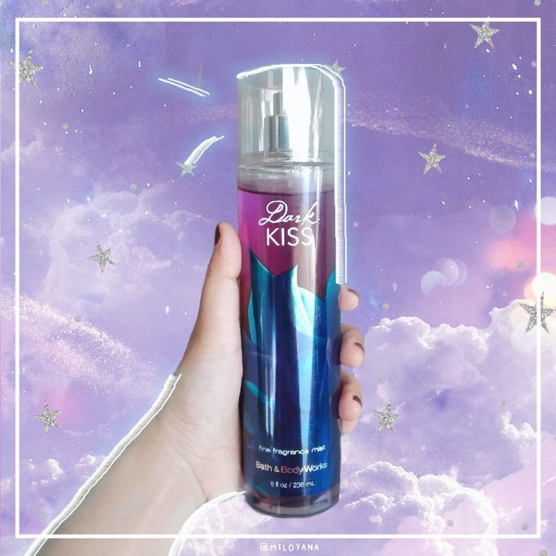 [𝗦𝗔𝗟𝗘]..::✨Xịt thơm Dark Kiss Fine Fragrance Mist Bath and Body Works 236ml Chính Hãng✨::..