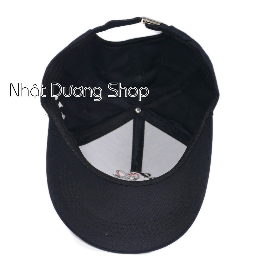 [ Hình thật ] Nón kết chuột Mickey và NY khóa xịn mũ lưỡi trai nam chất liệu vải cao cấp thoáng mát dễ thấm hút mồ hôi
