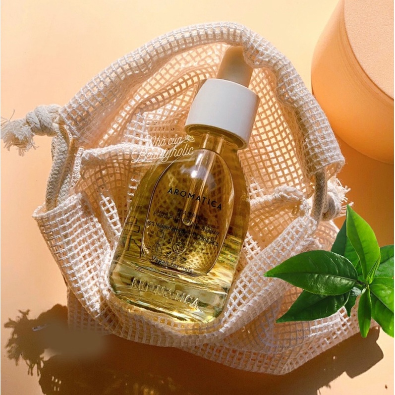 Serum thuần chay AROMATICA Tea Tree Pore Purifying Serum 10% Niacinamide +1% Zinc PCA