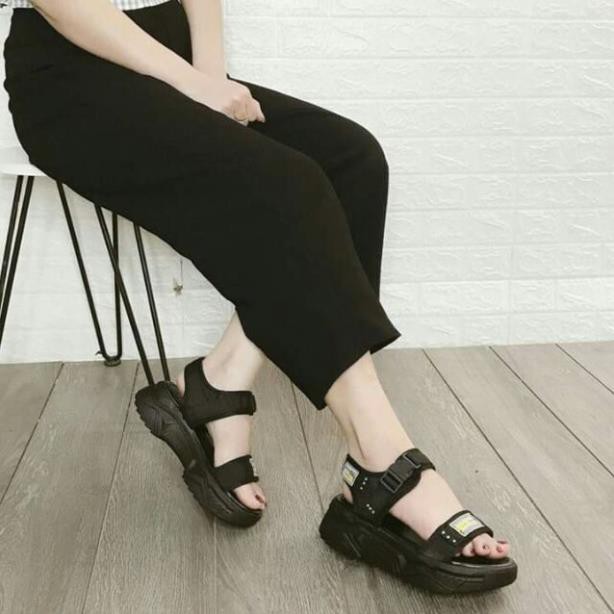 ( Sales T8 ) Sandal quai ngang đế bánh mì học sinh 😍 . 2020 new