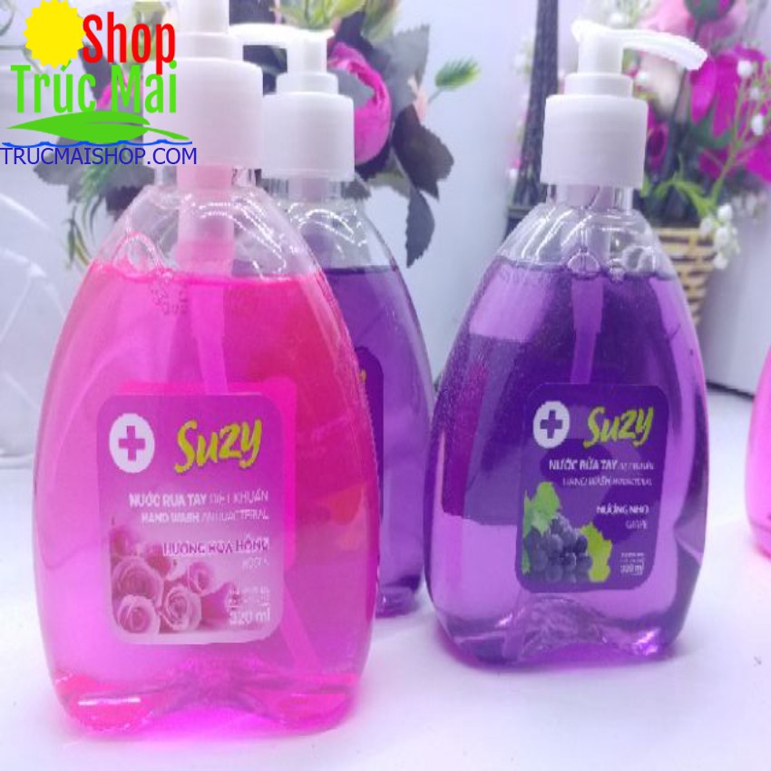 {Chính hãng} Nước rửa tay diệt khuẩn Suzy dung dịch 320ml