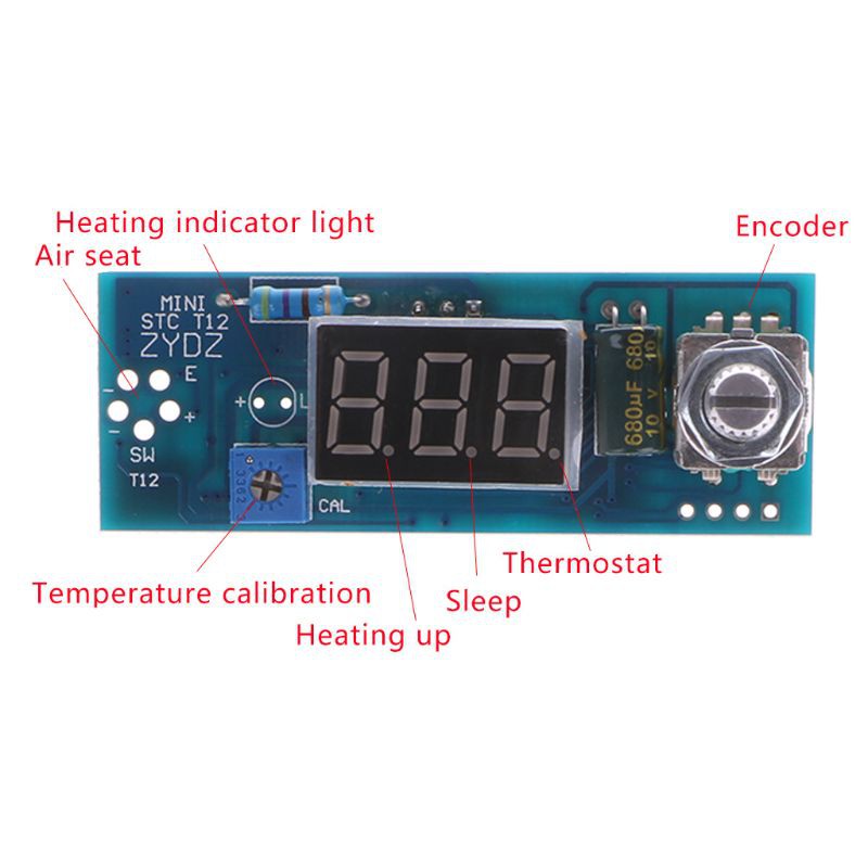 Bộ Thiết Bị Điều Khiển Nhiệt Độ Mỏ Hàn Hakko T12