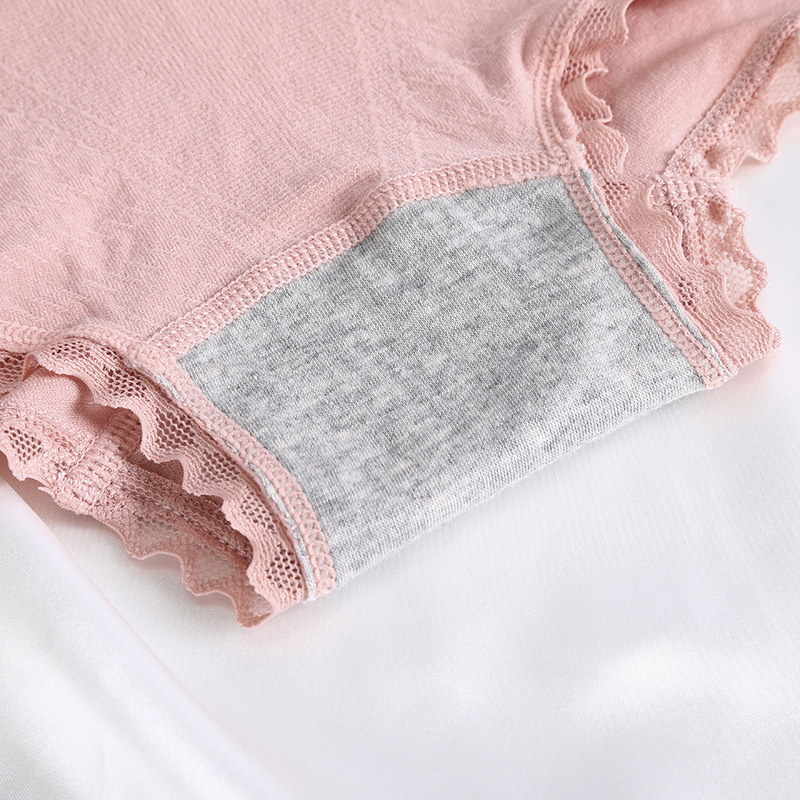 Quần lót boxer LEVAO hông co giãn kiểu eo giữa tránh lộ bụng tiện dụng cho nữ