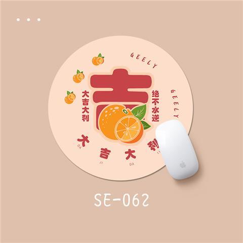 Đệm Lót Chuột Máy Tính Hình Tròn Dày Dặn Chống Bẩn Kiểu Hoạt Hình Dễ Thương