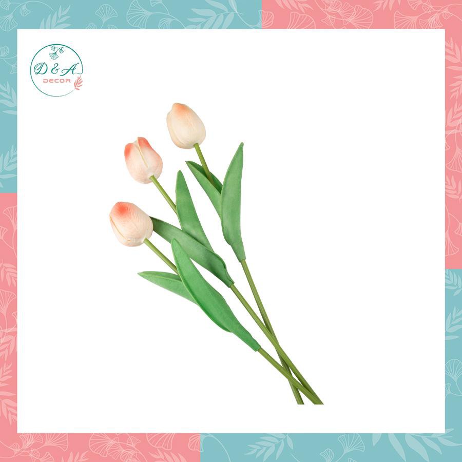 Cành hoa Tulip hồng nhạt - 20cm