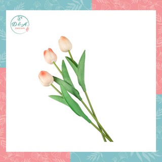 Cành hoa Tulip hồng nhạt - 20cm