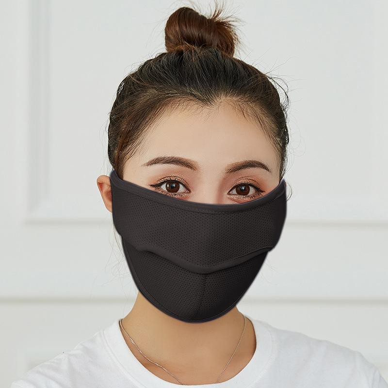 Khẩu trang Ninja 2 lớp vải cotton thông hơi che kín mặt chống nắng chống bụi nam và nữ - Khau trang _tienichhay