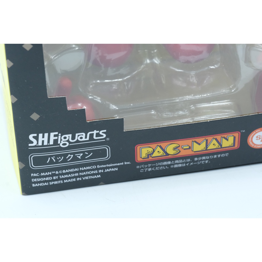 Mô Hình SHF Pac-man Chính Hãng Bandai Kamen Rider S.H.Figuarts PACMAN Pakkuman Hàng new nguyên seal