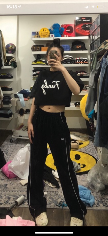 QUẦN DÀI TRACK PANTS ĐEN