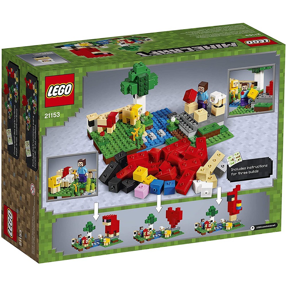 LEGO Minecraft 21153 Nông trại cừu - Hàng nhập Mỹ