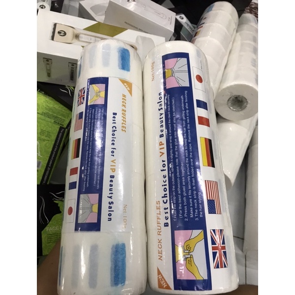 GIẤY QUẤN CỔ CẮT TÓC - UỐN - DUỖI - NHUỘM