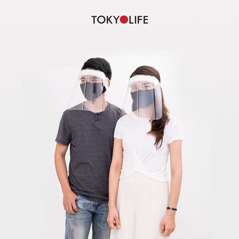 Kính mặt chống giọt bắn cứng TOKYOLIFE bảo vệ mọi người trước đại dịch