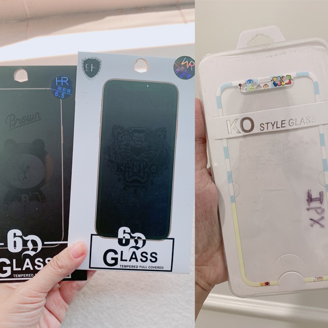 Combo 2 cường lực ẩn và 1 cường lực hình