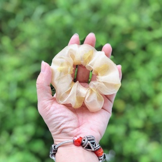👉👉Dây cột tóc voan srunchies dễ thương hàn quốc