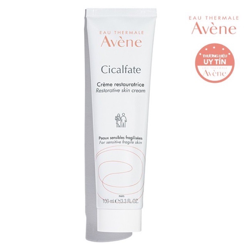 Kem Dưỡng Avene Cicalfate Phục Hồi, Dưỡng Ẩm, Làm Lành Sẹo Avene Cicalfate Restorative Skin Cream 40ml