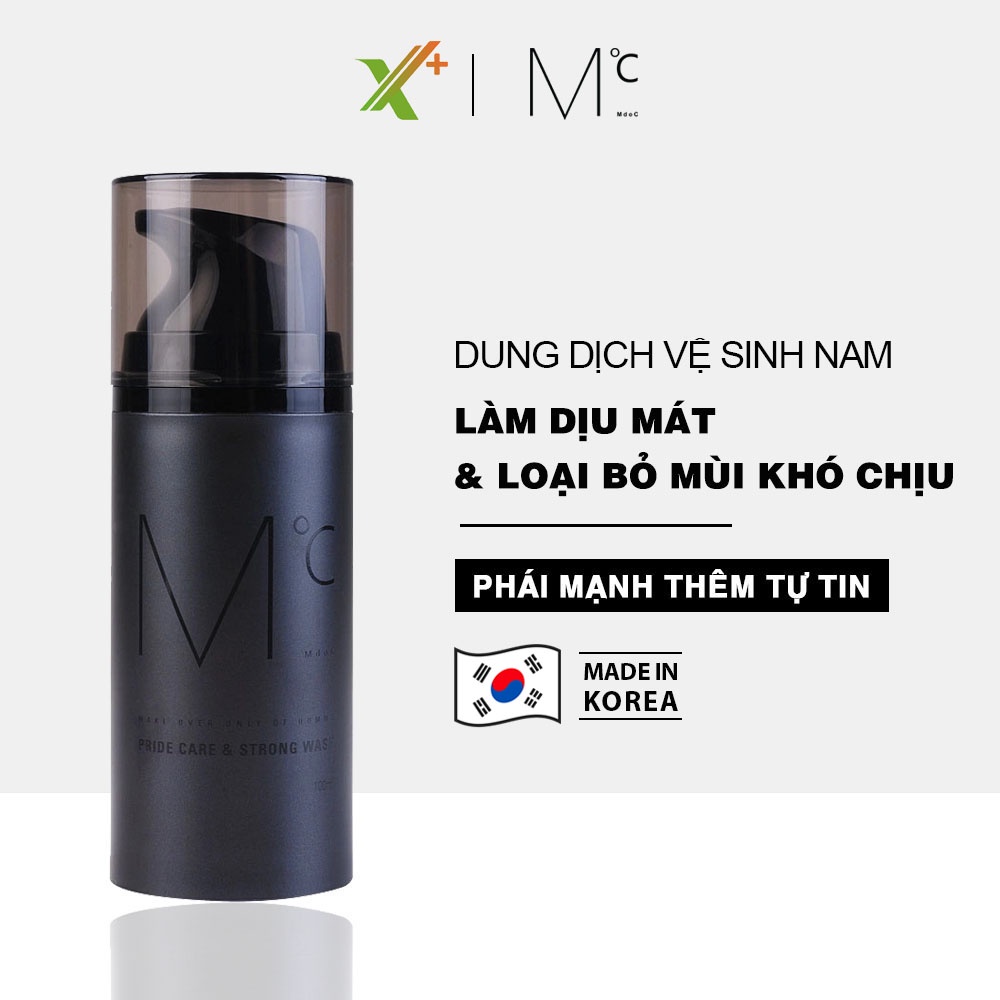 Dung dịch vệ sinh nam MdoC Pride Care & Strong Wash 100ml khử mùi kháng khuẩn sạch sâu X6-MD02 | BigBuy360 - bigbuy360.vn