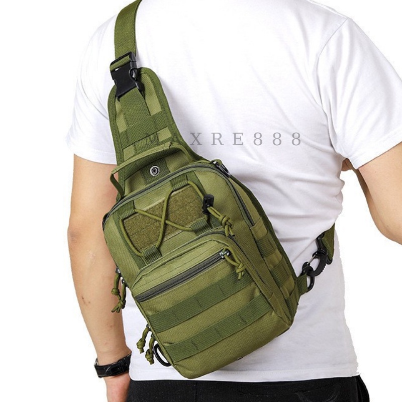 Túi đeo chéo nam Army phong cách quân đội vải bố siêu bền dày dặn chống thấm đi du lịch phượt