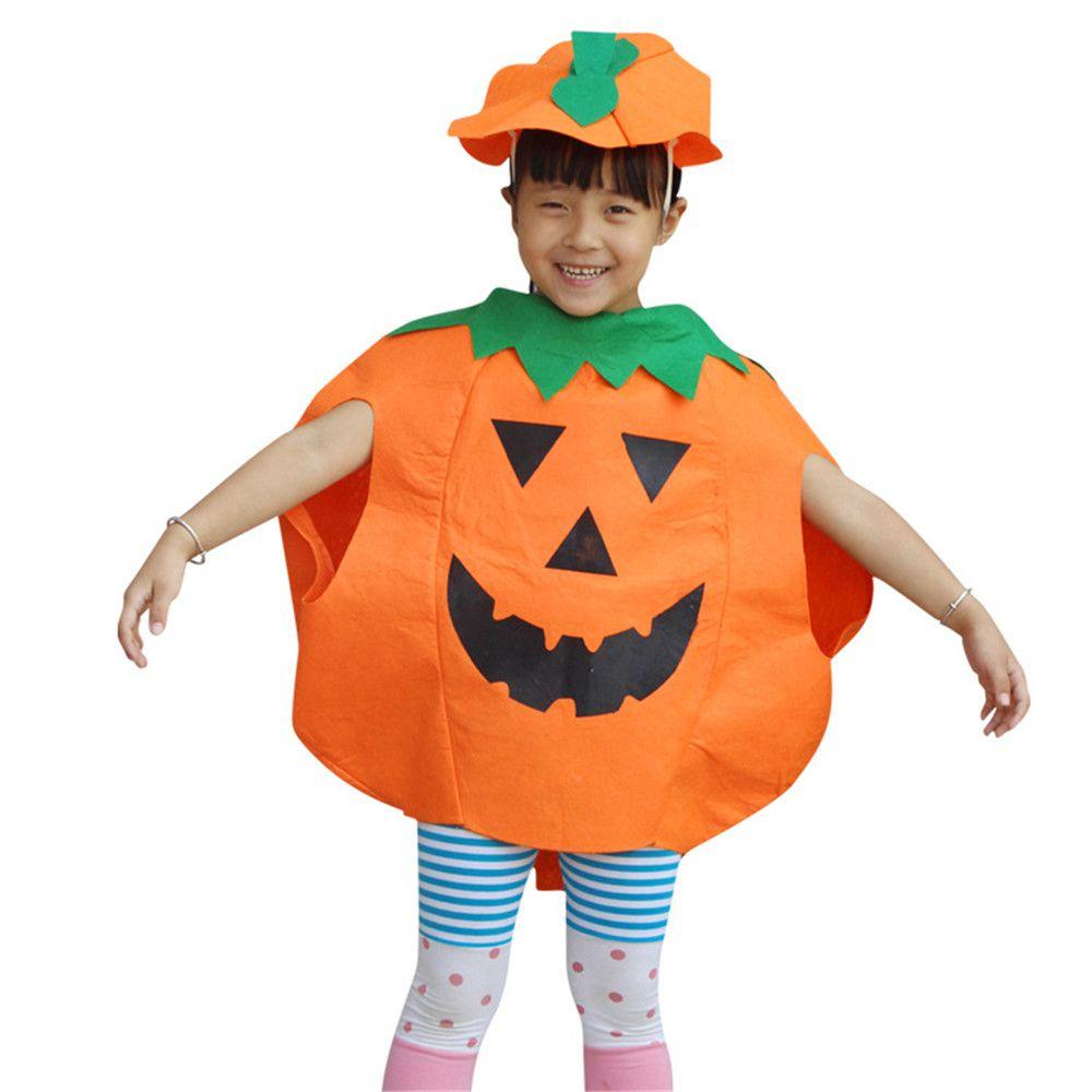 Đầm Hóa Trang Halloween Hình Bí Ngô Cho Bé Gái