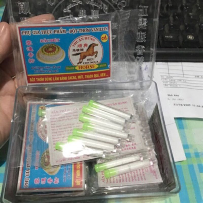 Combo 10 ống Bột Vani