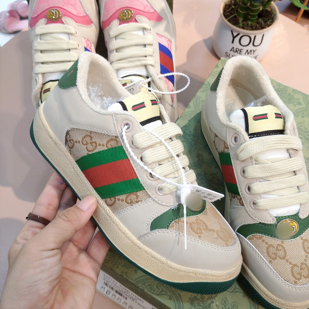 Giày thể thao Gucci đế lông