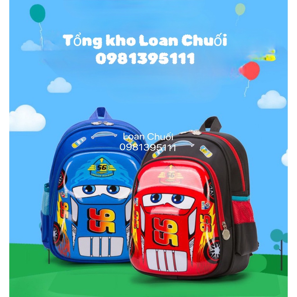 BALO HÌNH Ô TÔ MC QUEEN CHO BÉ MẪU GIÁO