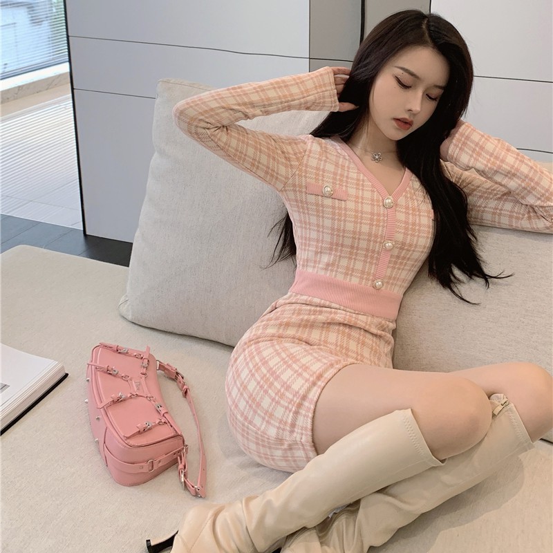 ĐẦM LEN DỆT KIM NỮ TÔN DÁNG ULZZANG AK47