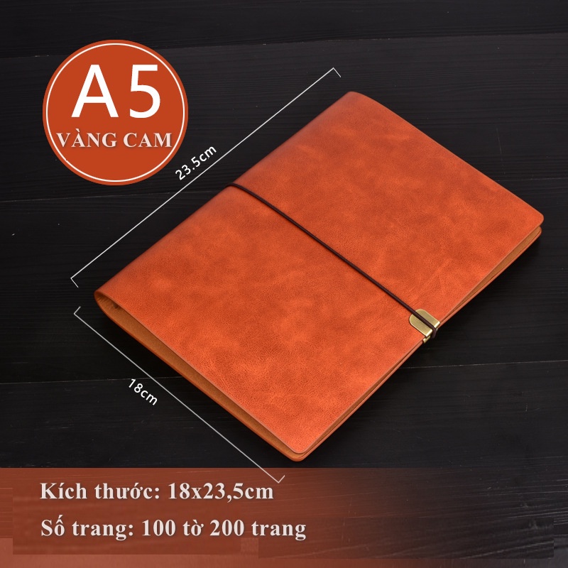 Sổ tay bìa rời khổ A5
